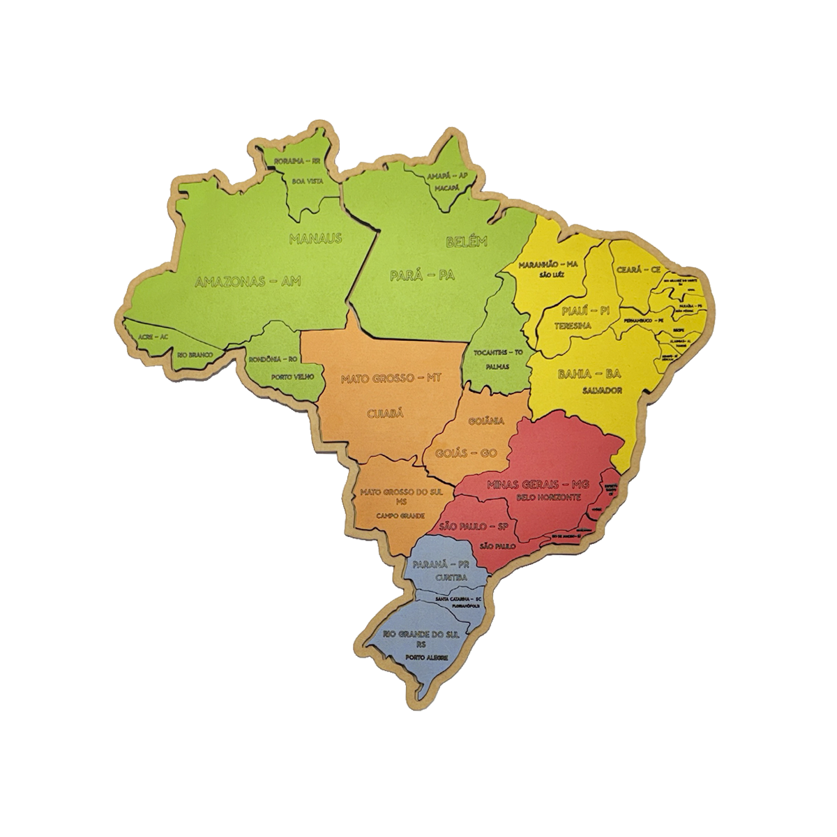 Mapa Brasil