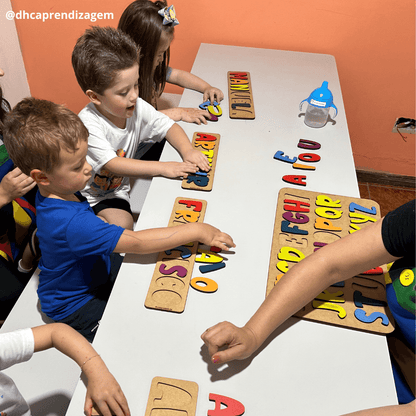 Quebra-cabeça Irmã - UniqueKids: Quebra-cabeça Pedagógico Personalizado